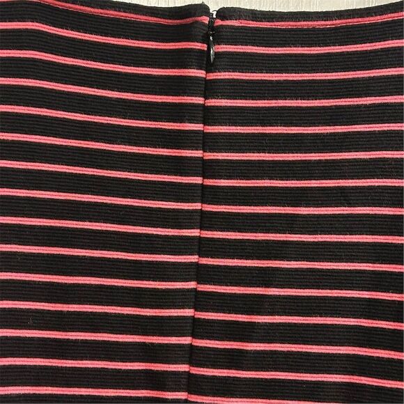 Talbots Women's Plus 14 A-Line Fit & Flare Stripe Dress Short Sleeve - Picture 15 of 16